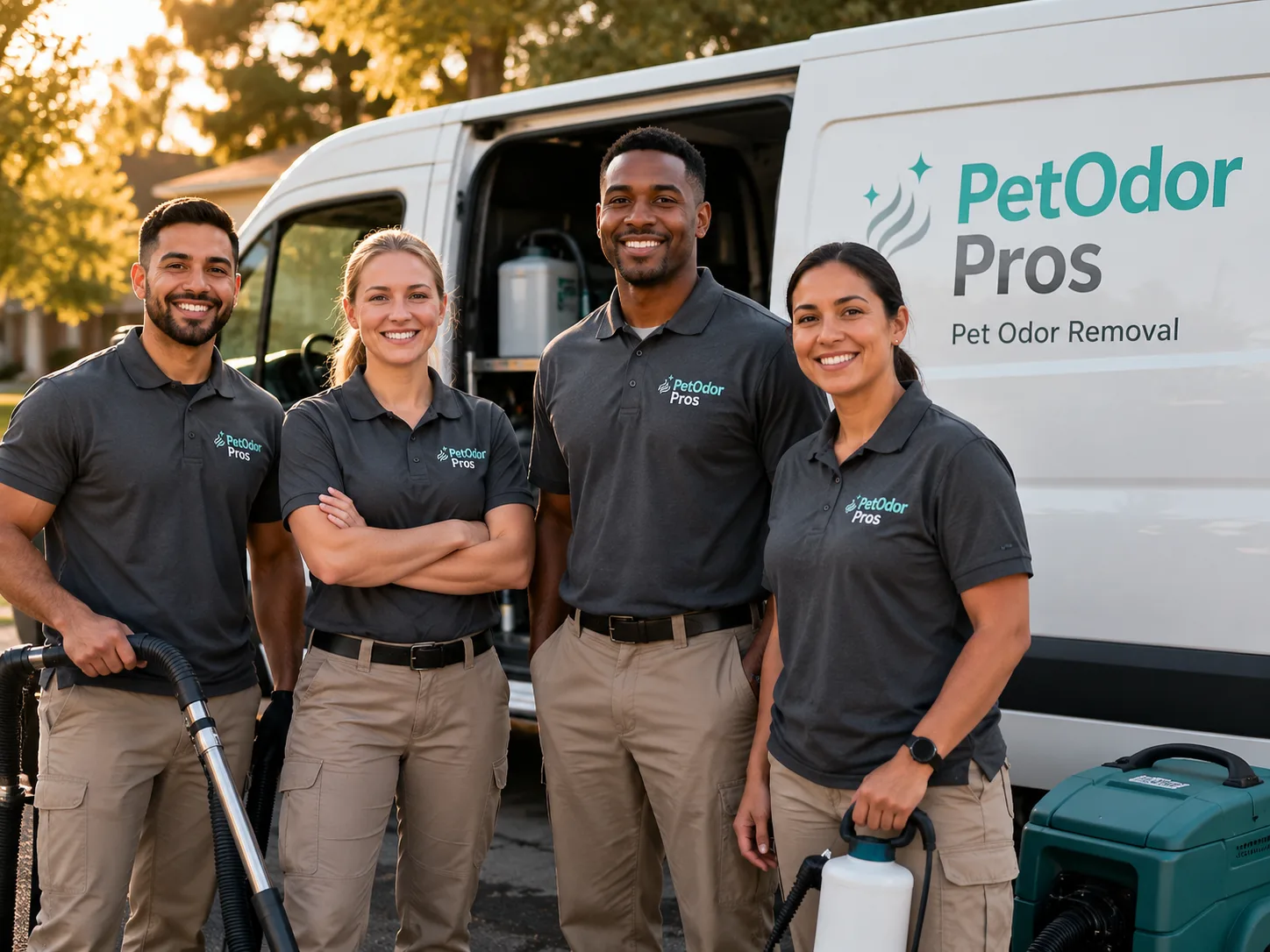 Pet Odor Removal team serving Beach City, OH